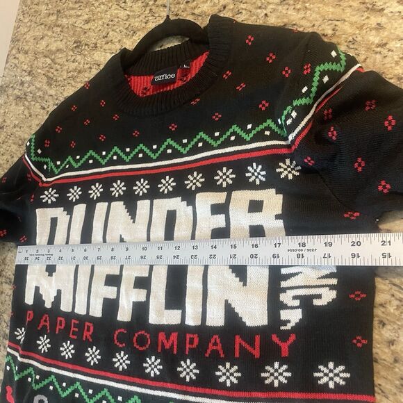 The Office Dunder Mifflin Christmas Holiday Sweater Adult Large - Picture 7 of 7